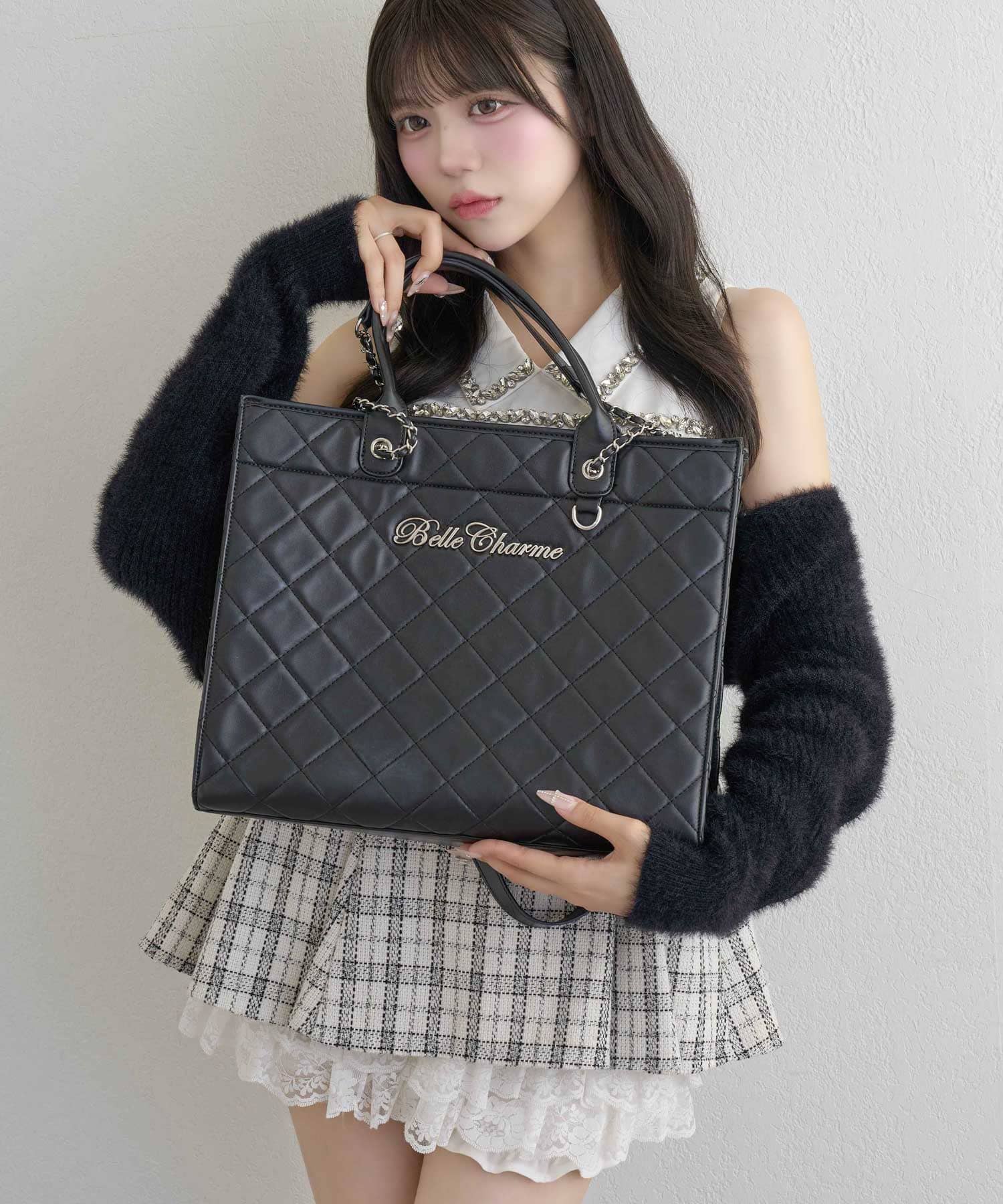 Belle Charme Quilted Carry On Tote