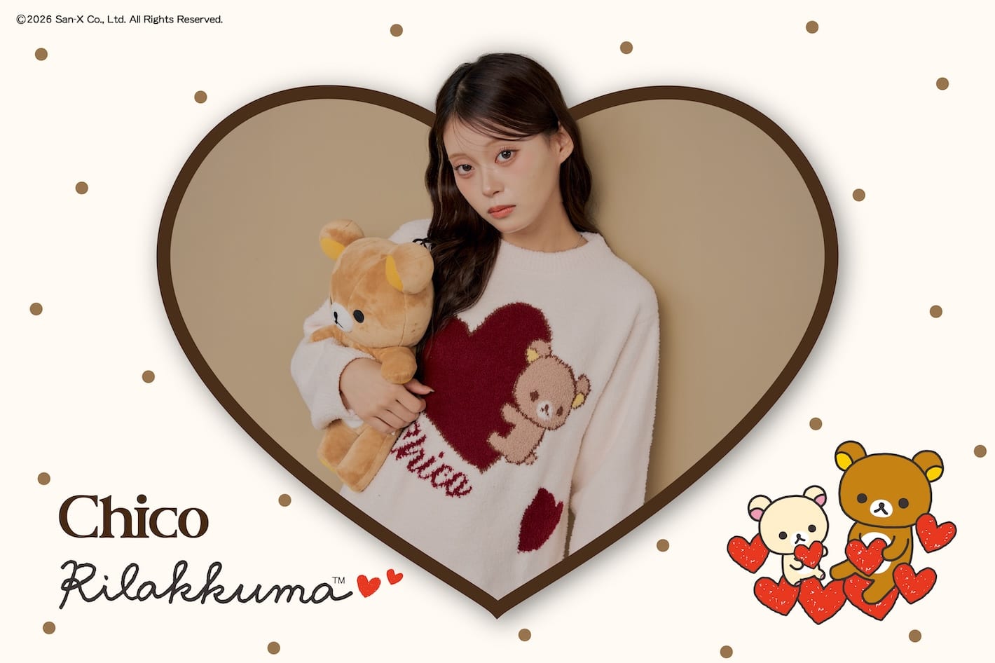 Chico 【リラックマ×Chico】コラボアイテムが登場！10/19(月)0:00~START