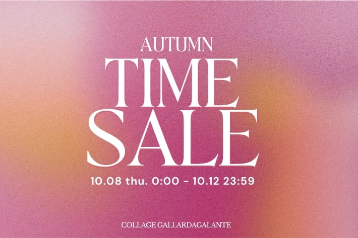 COLLAGE GALLARDAGALANTE 《期間限定》AUTUMN TIME SALE