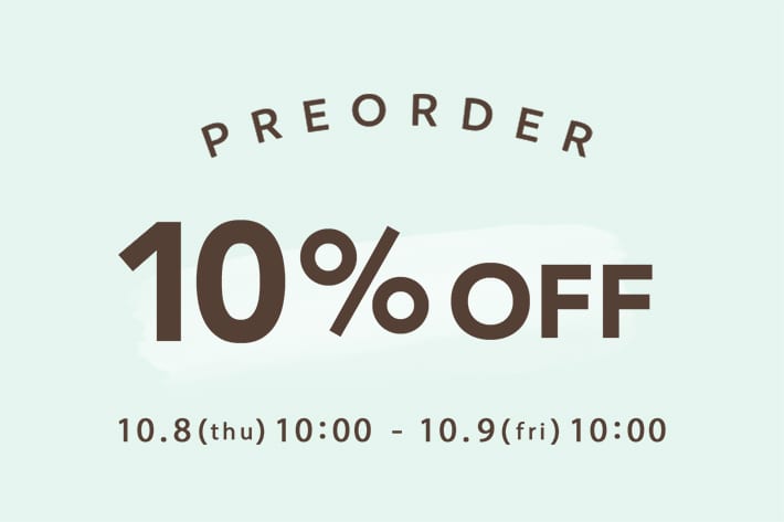 DISCOAT 【1日限り♪】PRE ORDER 10％OFF