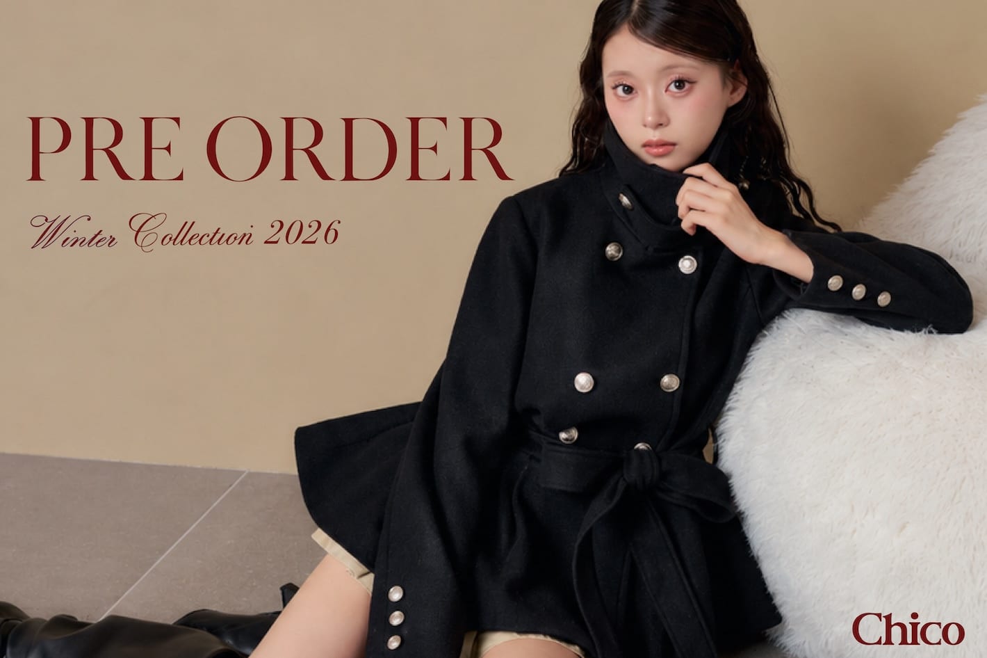 Chico 【Coming Soon♡】Chico 冬の新作ラインナップ