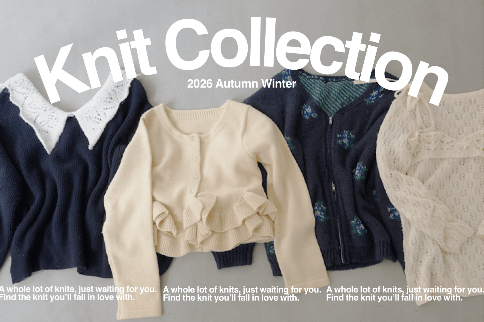 Kastane KNIT COLLECTION 2026
