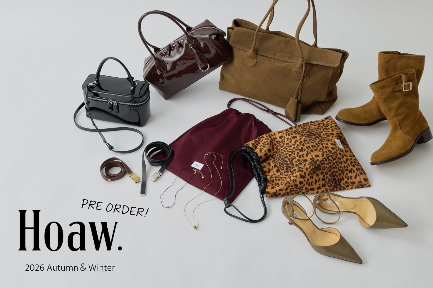 Whim Gazette 『Hoaw.(ハァウ)』 2026AW COLLECTION 新作先行予約スタート！