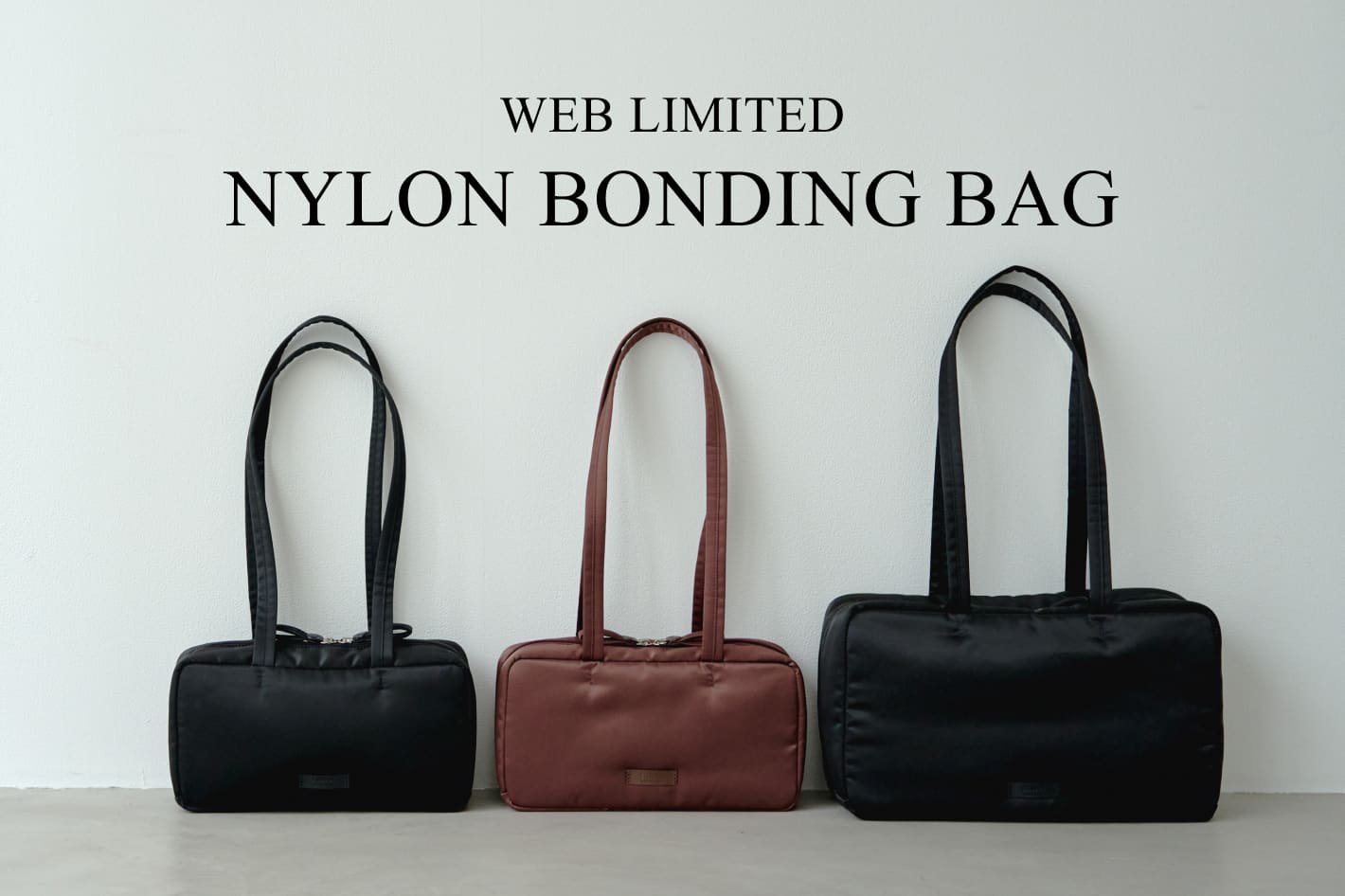 russet 【PICK UP】《WEB限定》NYLON BONDING BAG