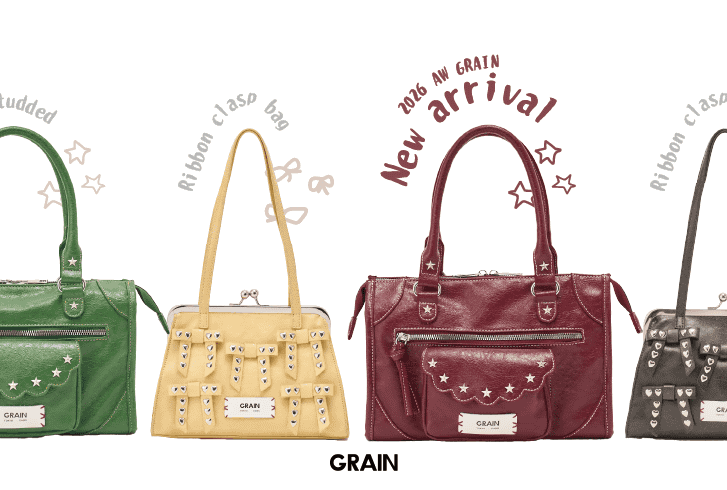 CIAOPANIC 【GRAIN】新作BAGをご紹介！