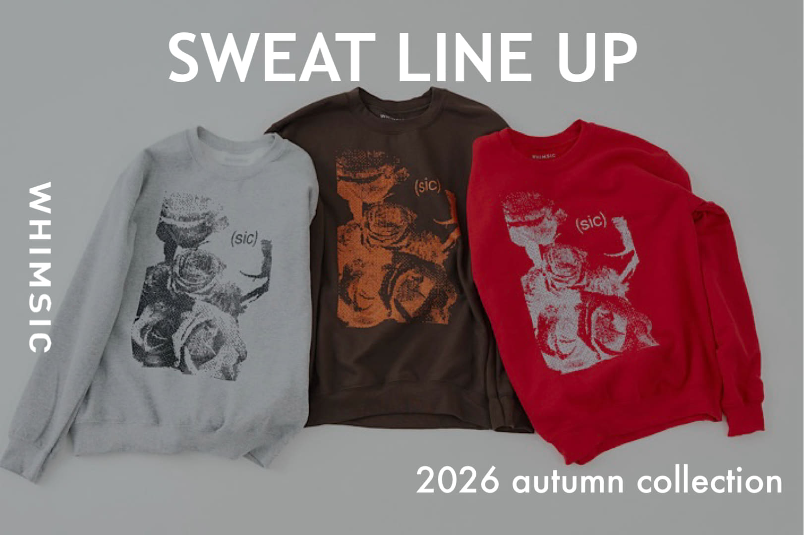 Kastane 【WHIMSIC】SWEAT LINE UP