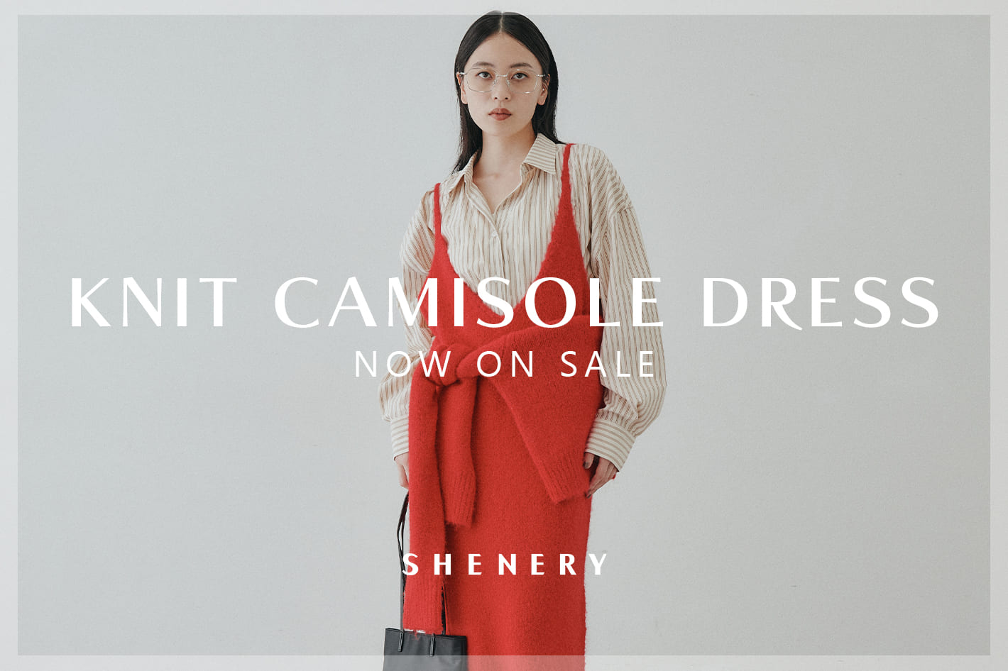 SHENERY 【販売中】KNIT CAMISOLE DRESS