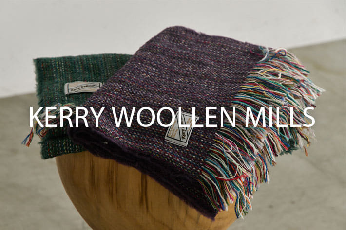 ear PAPILLONNER 【KERRY WOOLLEN MILLS】が販売スタート！