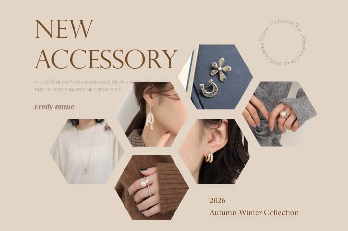 FREDY & GLOSTER NEW ACCESSORY～新作アクセサリーが多数入荷！～