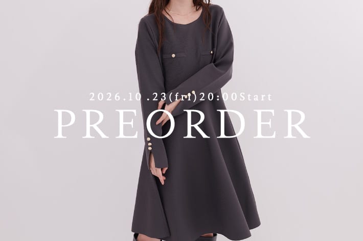 natural couture 【10.23(Fri) 20時販売！】新作アイテムのラインナップをご紹介！