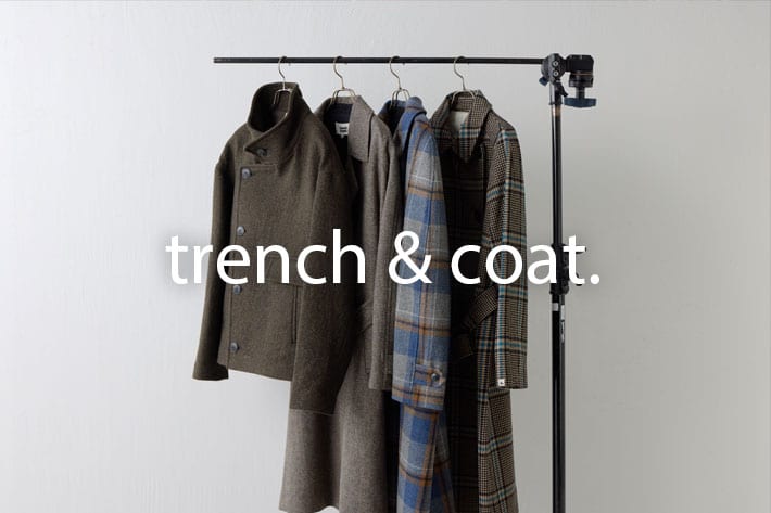 ear PAPILLONNER 【trench&coat.】が販売スタート！