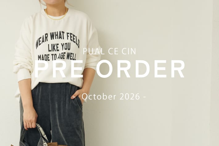 PUAL CE CIN 【10/26NEW】PRE ORDER -October-