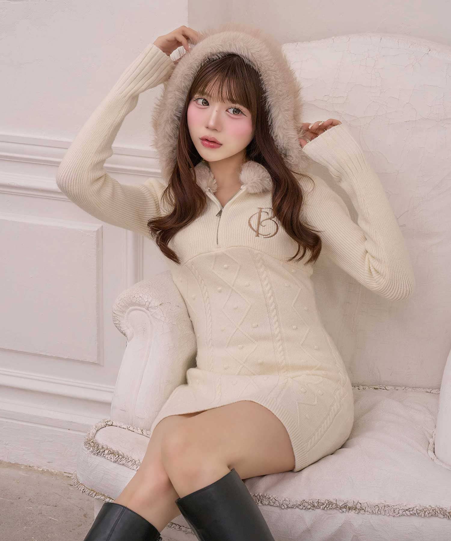 BC Logo Long Sleeve Rib Knit