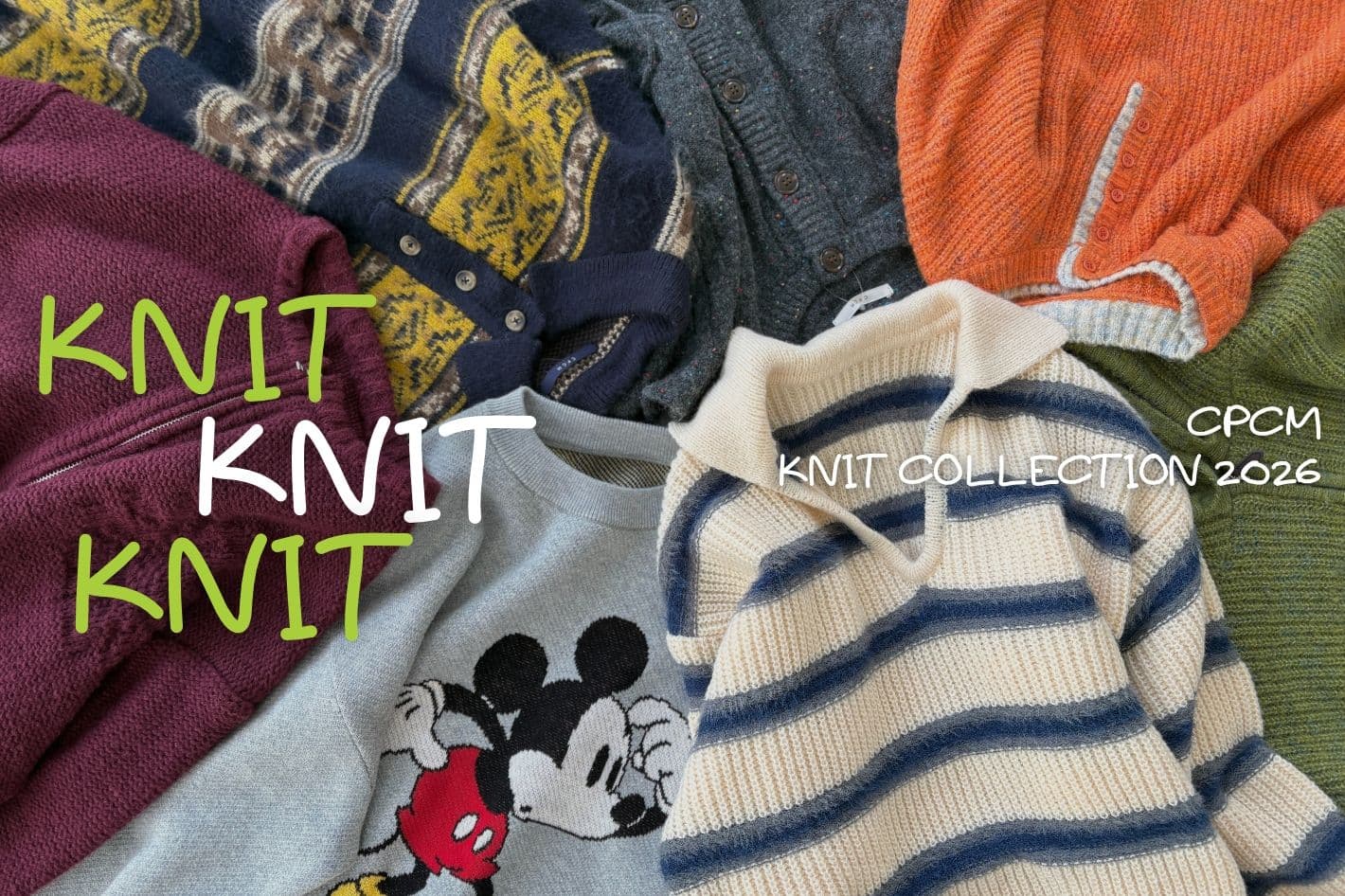 CPCM KNIT COLLECTION🧶