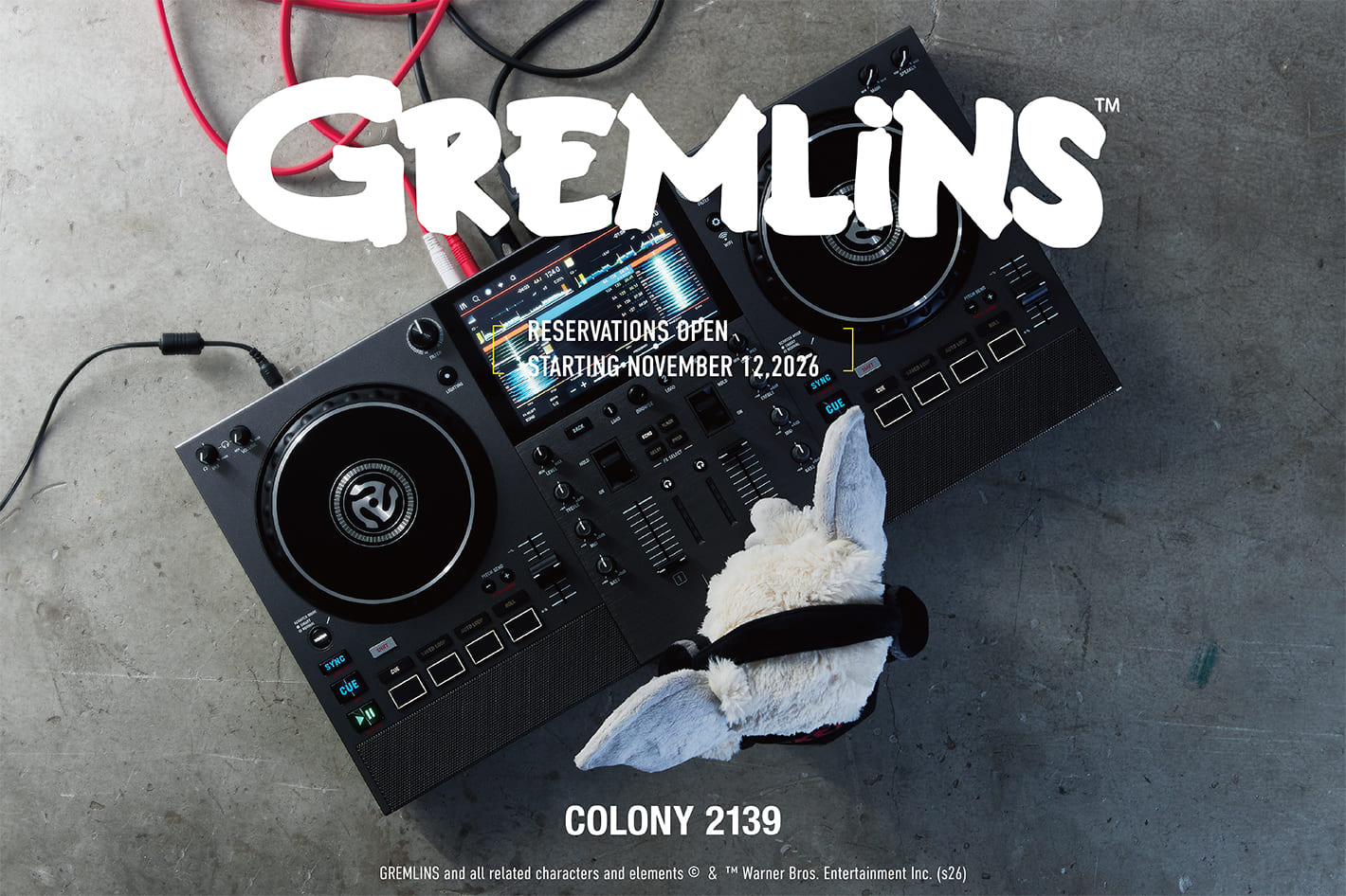 COLONY 2139 【情報解禁！】GREMLINS ギズモのぬいぐるみが今年も登場！！