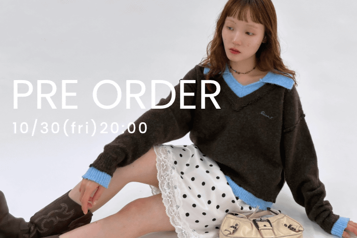 w closet 【10/30(fri) 20:00~新作予約開始！】秋冬コーデを華やかに♡新作アイテム登場