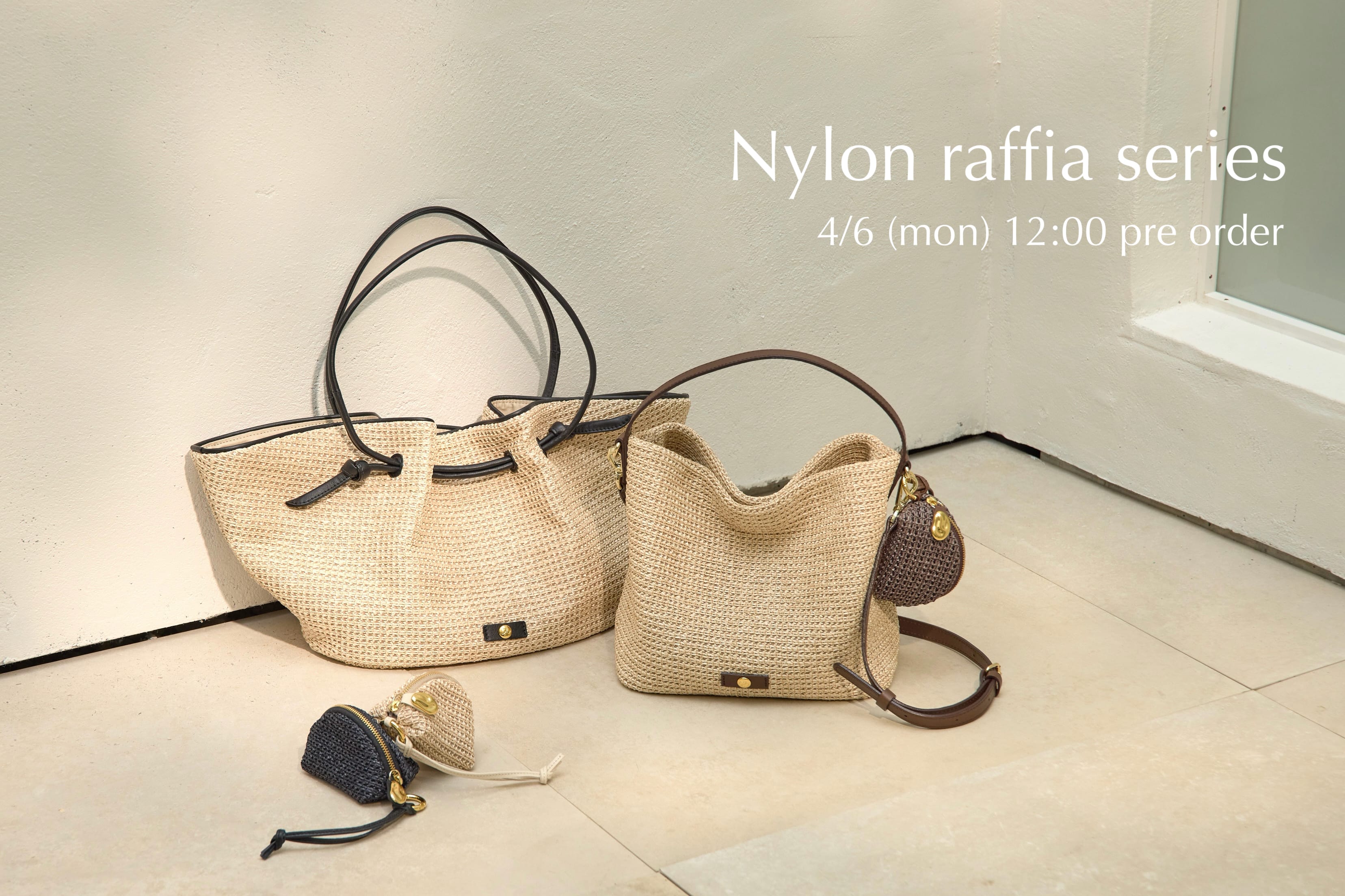 gemeil 【予告】夏のシーズンムードを高める Nylon raffia series