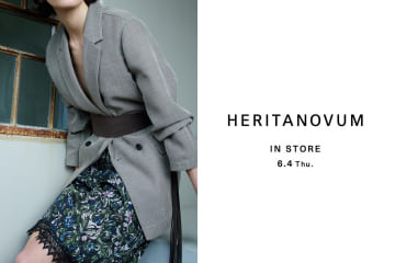 GALLARDAGALANTE HERITANOVUM 2026夏の新作  IN STORE