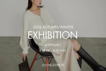 LOUNGEDRESS LOUNGEDRESS 2026秋冬 受注会開催！