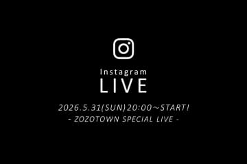 Whim Gazette 【ZOZOTOWN SPECIAL LIVE】5月31日(日)20：00～配信！