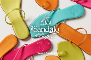 Whim Gazette 【Drawing Numbers新宿店・横浜店】『il Sandalo of Capri(イル サンダロ オブ カプリ)』 POP-UP EVENT