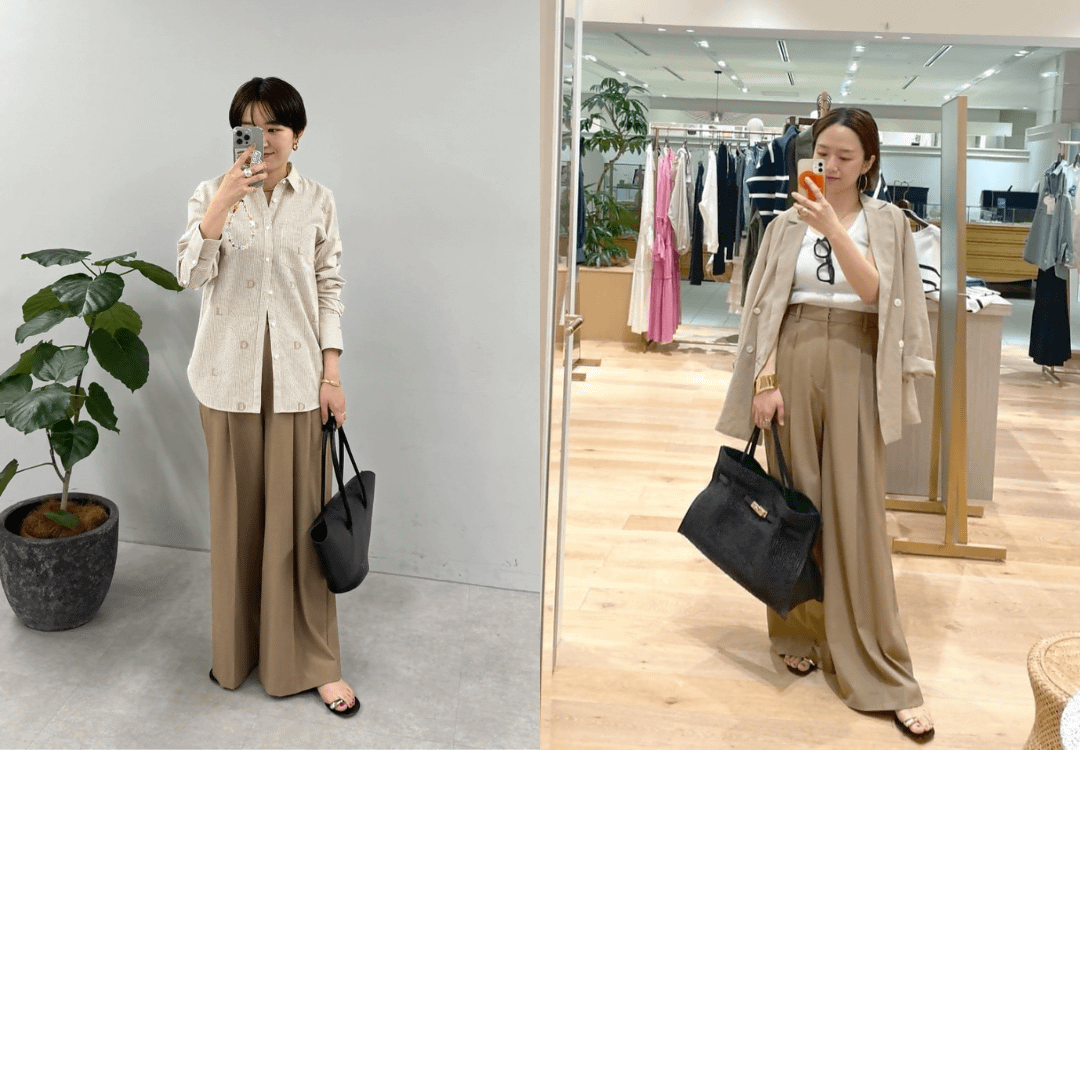 追加予約】大人気！2タックワイドパンツの完売カラーの追加予約