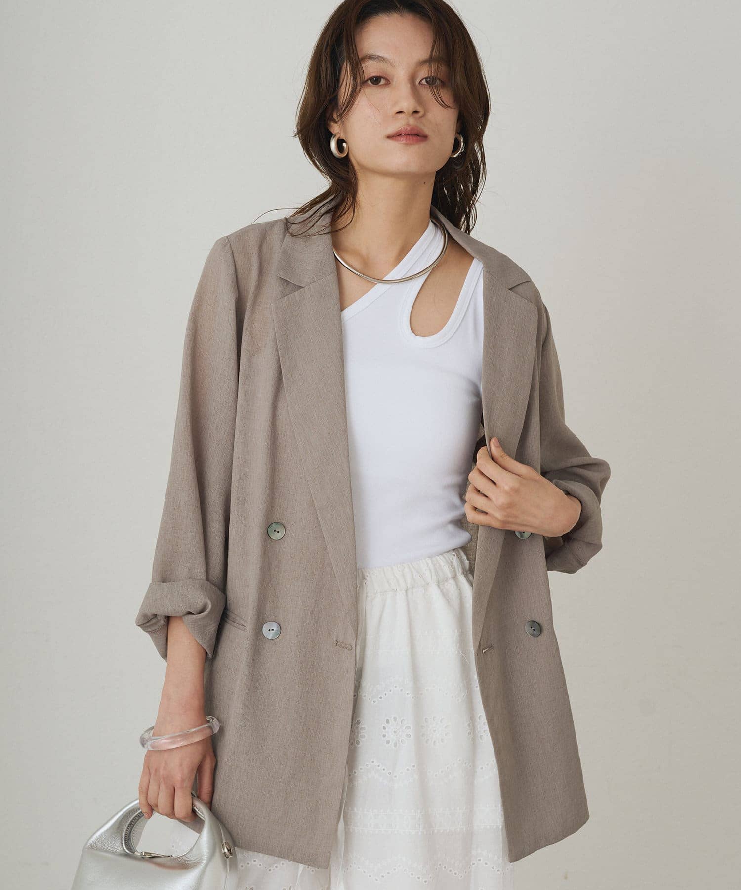RESTOCK】ついにリネンライクシアージャケットが再入荷