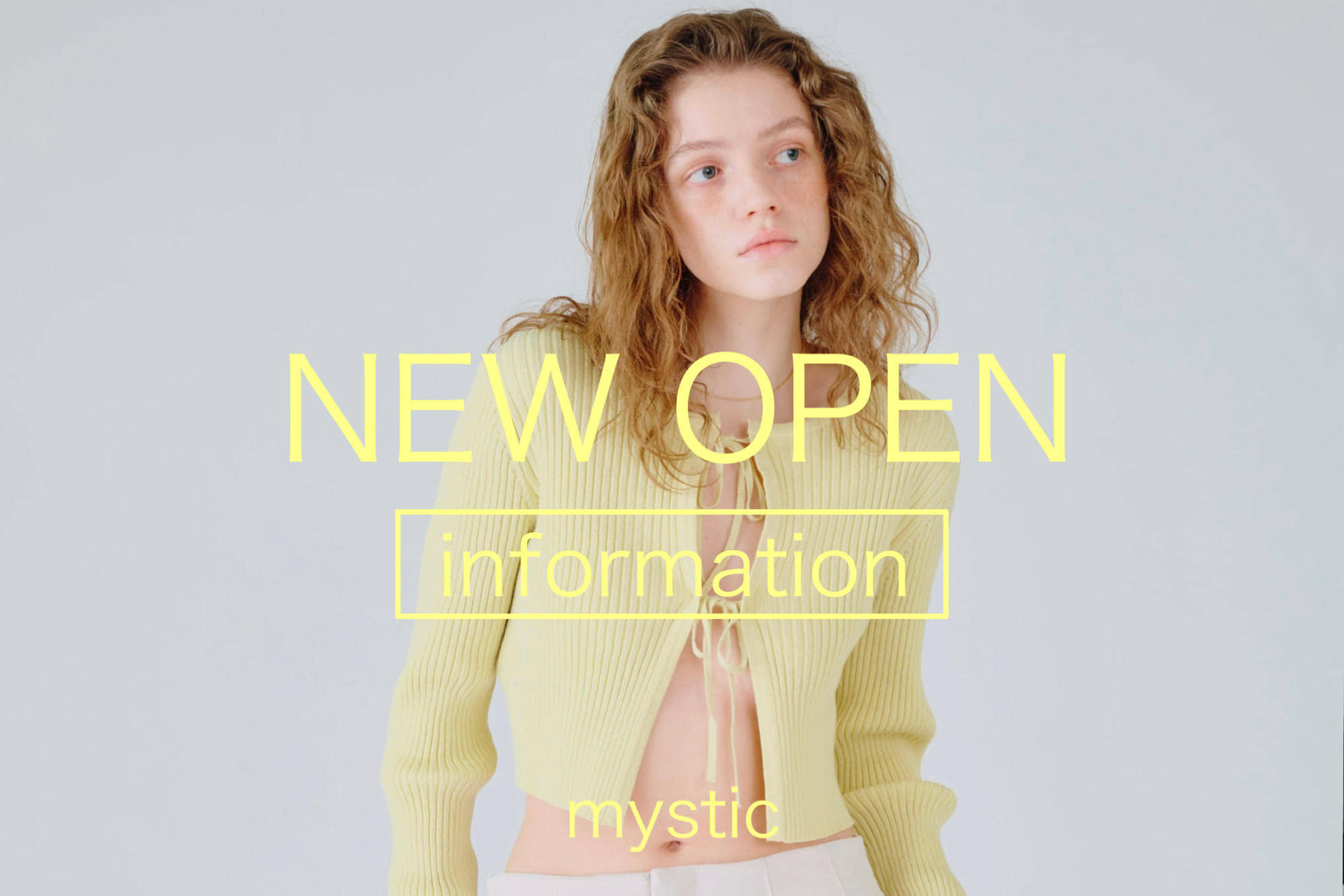 mystic ＼ mystic  NEW OPEN ／