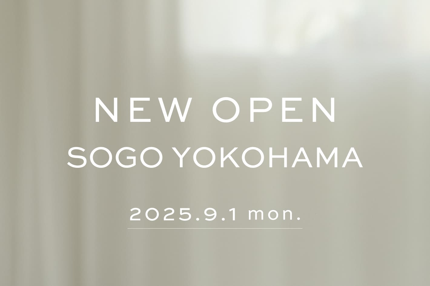 IACUCCI ＜NEW OPEN＞そごう横浜店 オープンのお知らせ