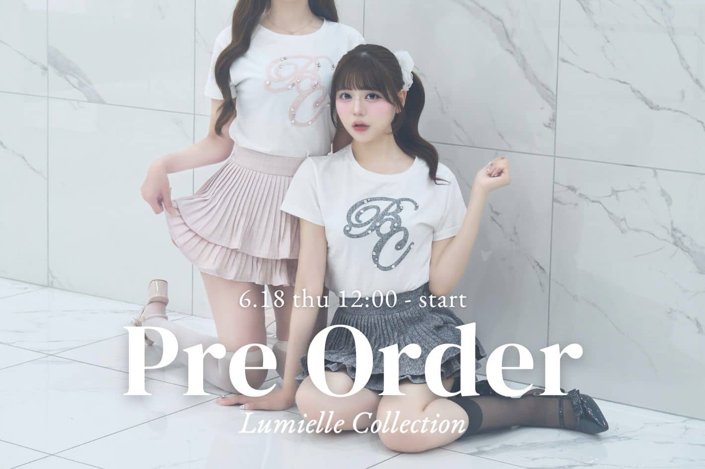 6/18(木)12:00-予約開始♡Lumielle Collection