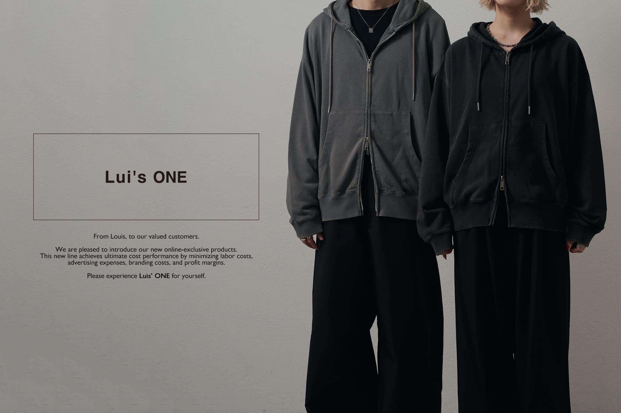 【Lui'sONE】New Release！
