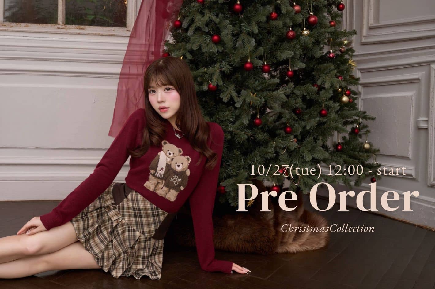 10/27(火)12:00-start♡ Christmas Collection