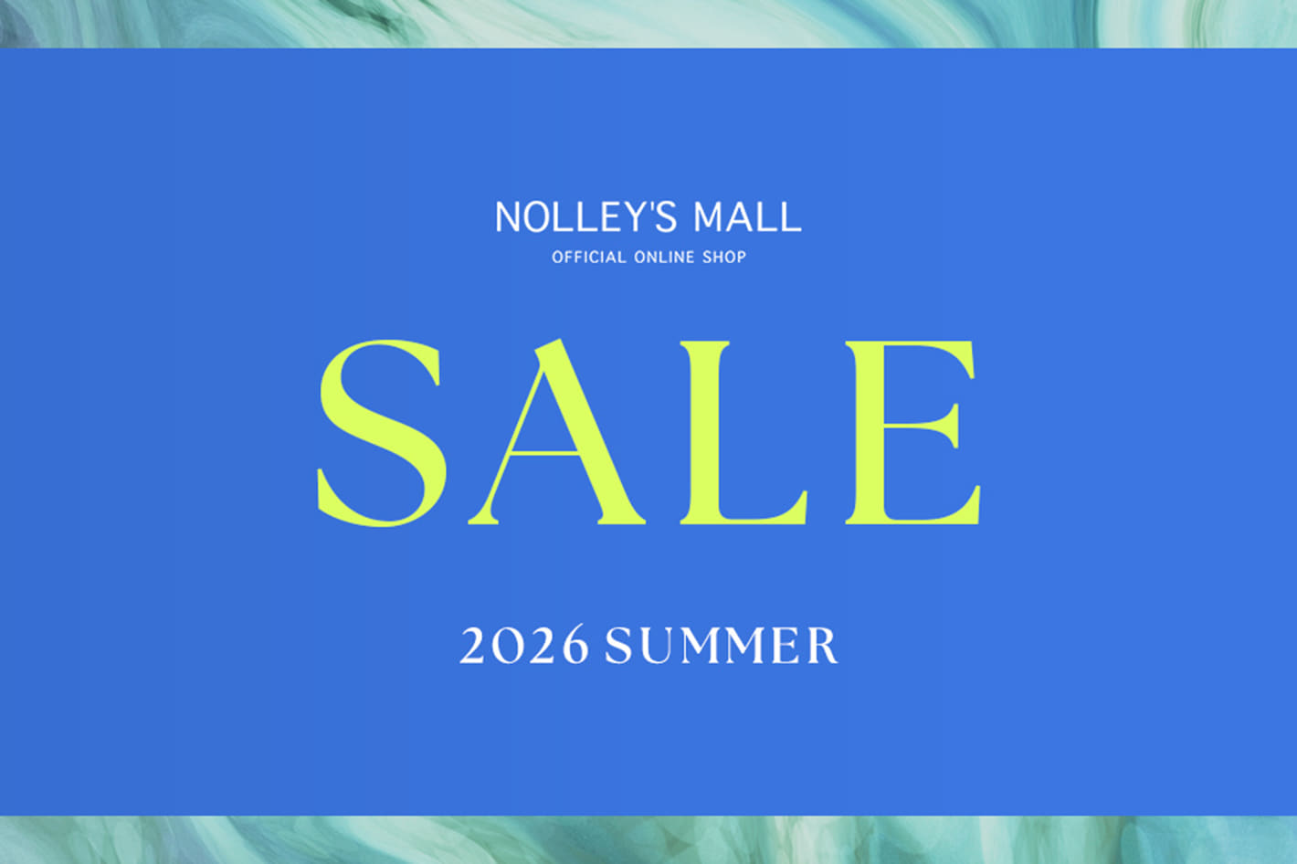 【NOLLEY'S】SUMMER SALE!