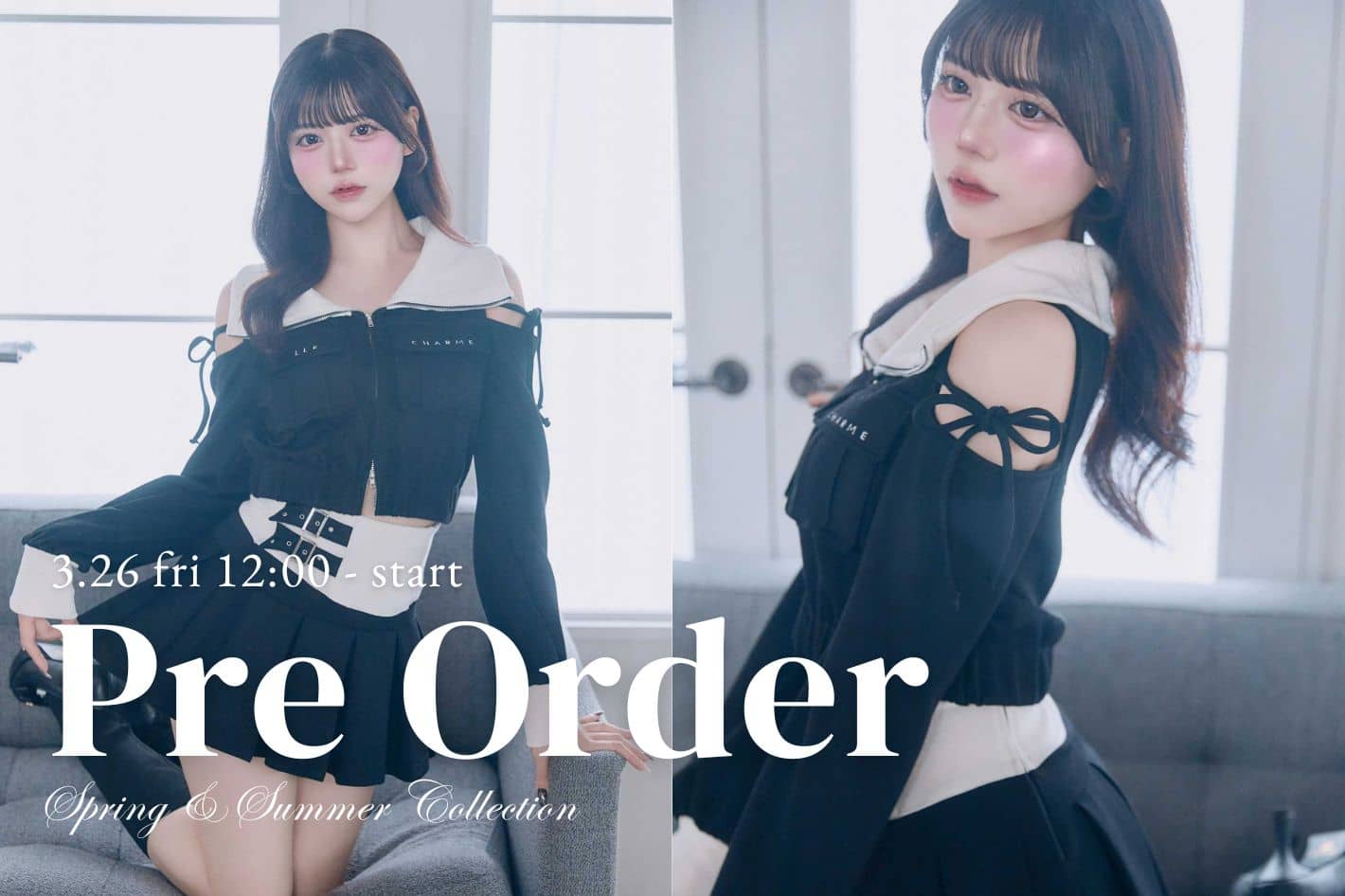 3/26(木)12時スタート！新作予約♡