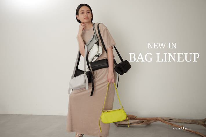＜NEW IN＞earthy_のBAGが登場！
