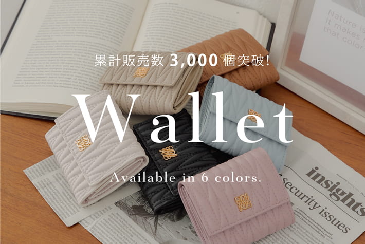 累計販売数約3000個突破！！！【WEB限定】ロージアＢＯＸ財布