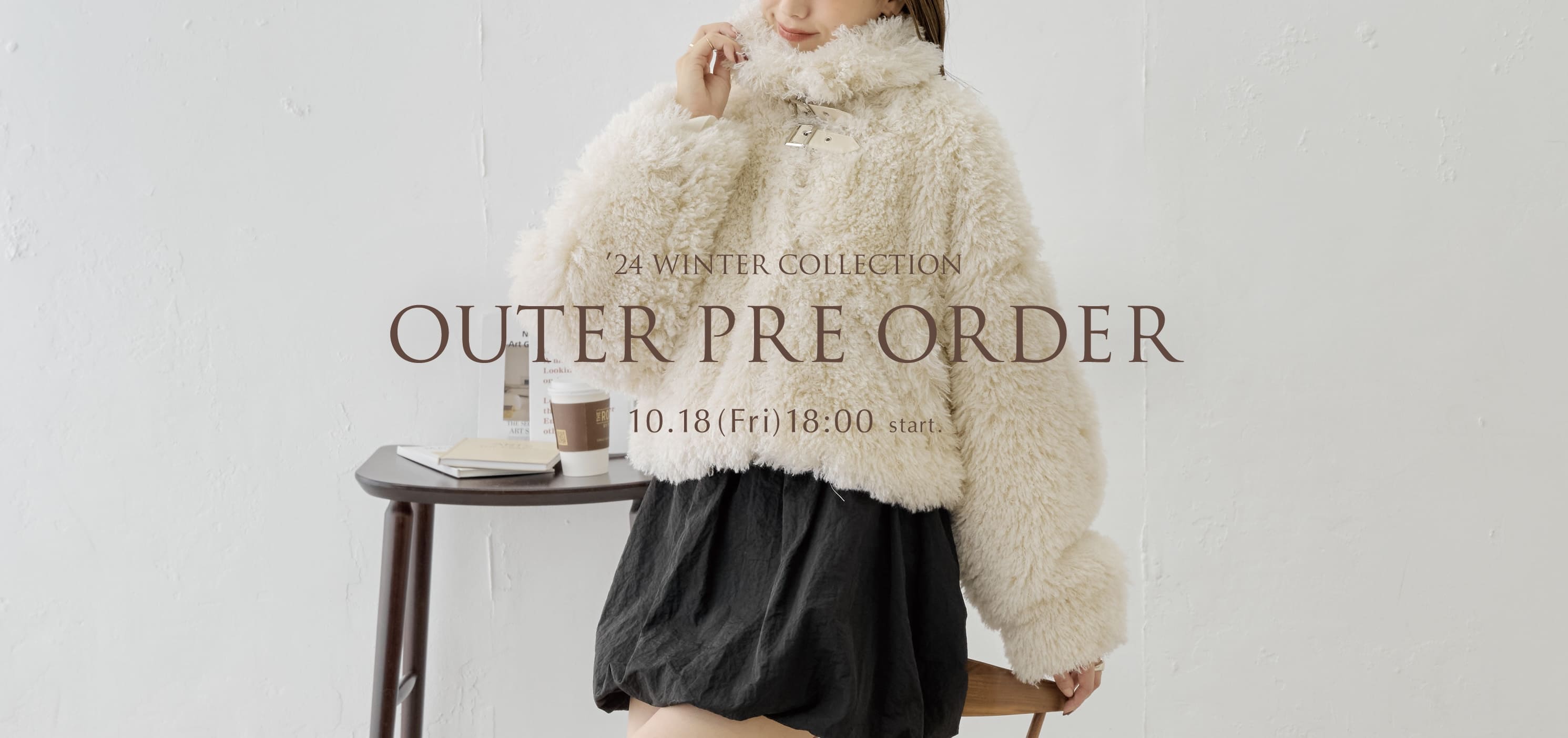 【2024 Outer Collection】アウターご予約販売承り中♪