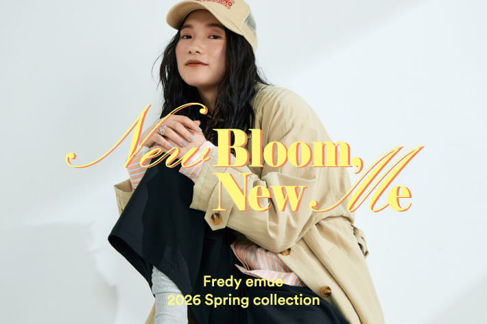 Fredy emue 2026 Spring collection "New Bloom, New Me."