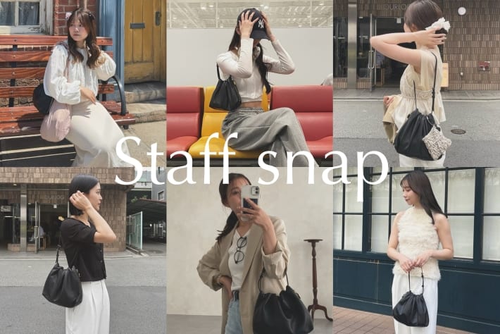 人気No.1アイテムのStaff snap !!