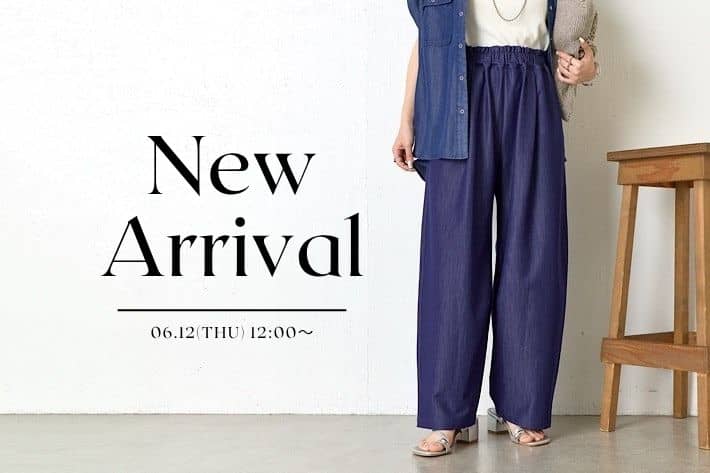 本日6月12日(木)12:00～ 新作商品予約START！