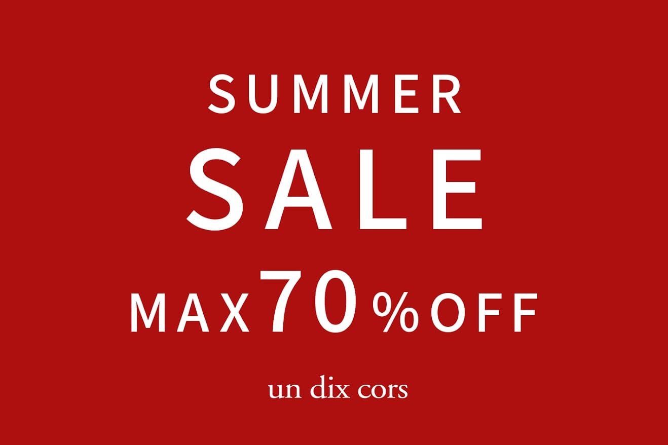 【MAX70％OFF】夏のSALE開催中！