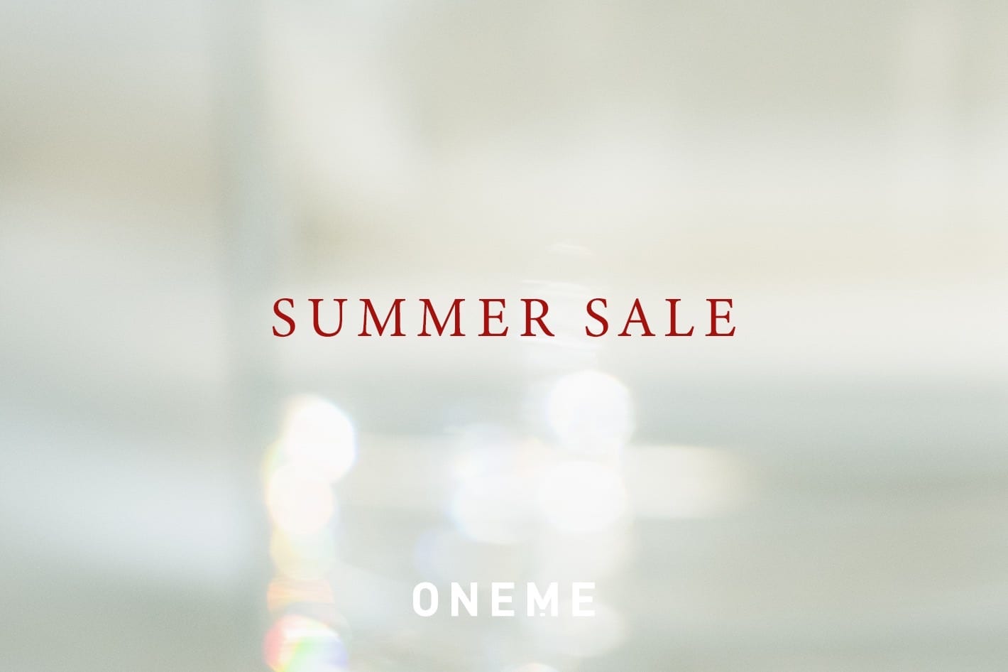 SUMMER SALEスタート！