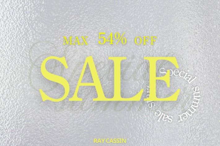 【今から使えるアイテムも！】2025　SUMMER　SALE