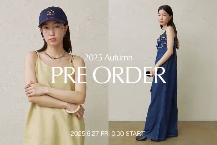 【2025Autumn】新作アイテムのご予約がスタート！