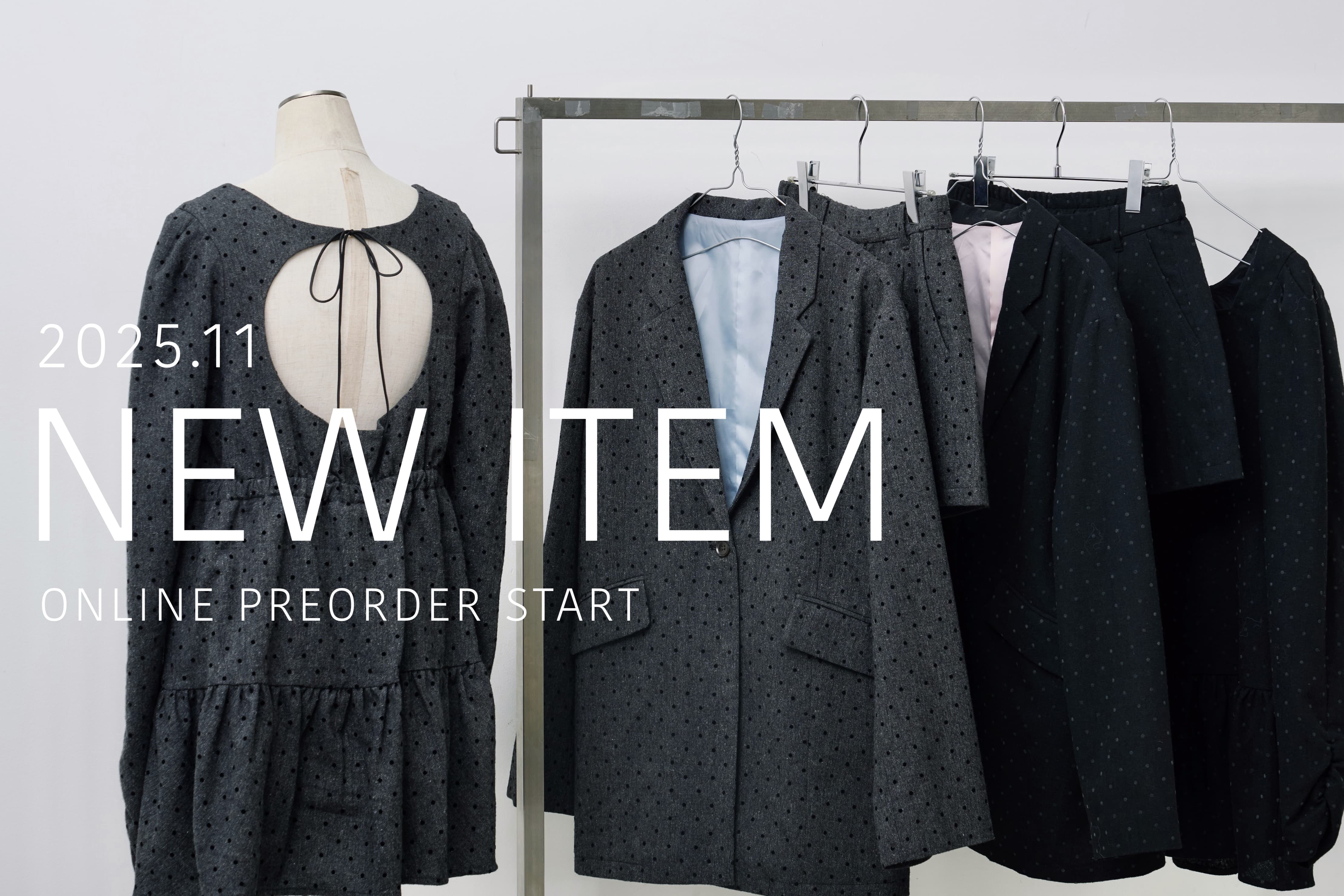 【オンライン先行】11月の新作アイテム