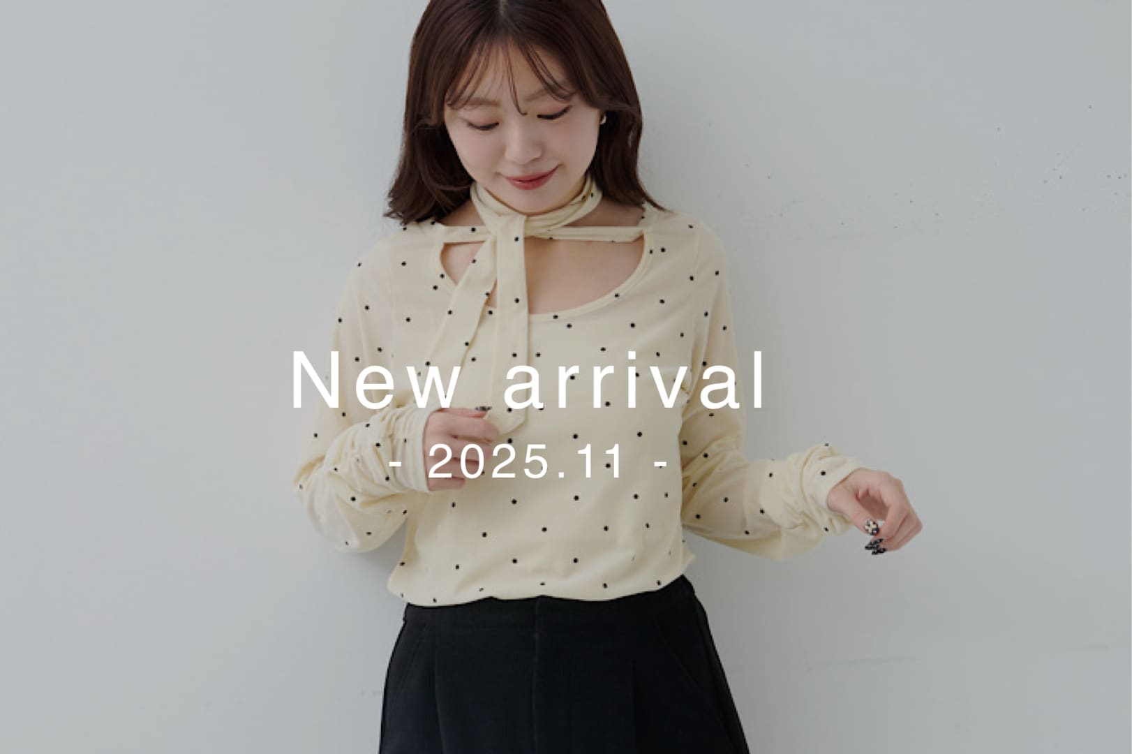 Kastane ベージュ Kastane ニット セーター 「2WAY/4色展開」リブニットスクエアレース