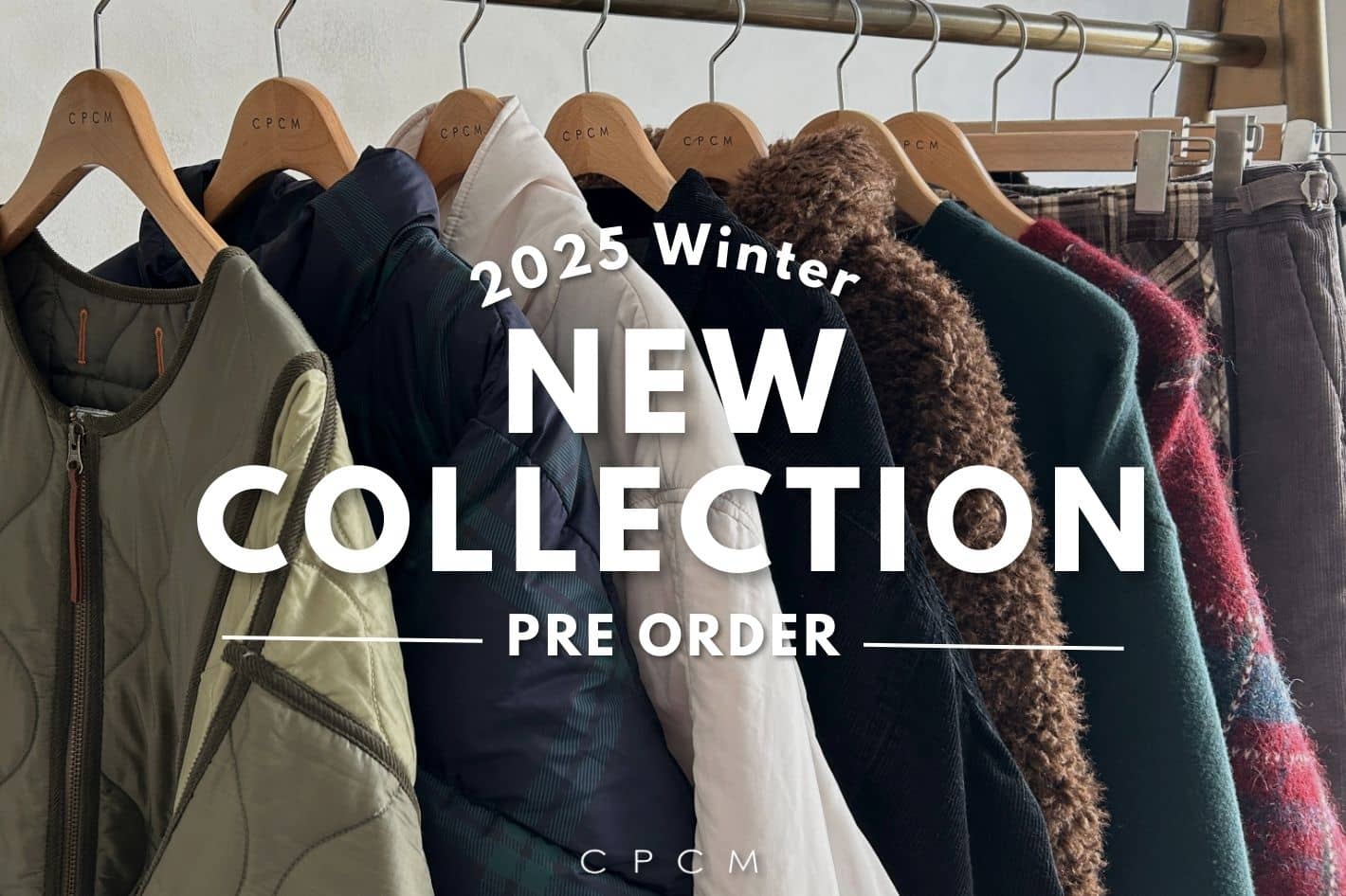 【2025/AW】新作秋冬アイテムのご予約受付中！