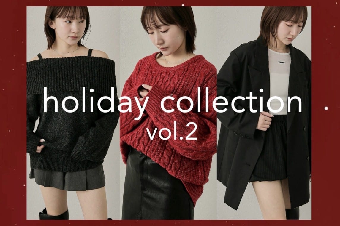 第二弾！holiday collection♡