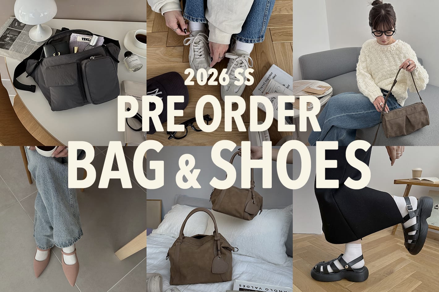 2026SS BAG＆SHOES 予約販売中👜