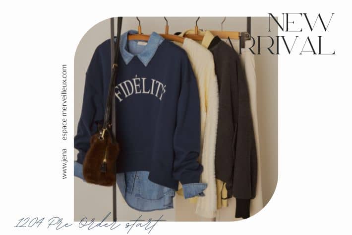 【NEW ARRIVAL】12月04日（木） 新作商品予約START！